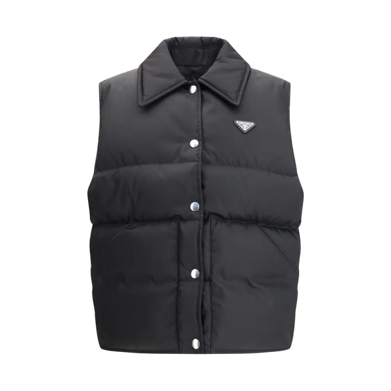 Padded re-nylon Vest sold by Lord & Taylor