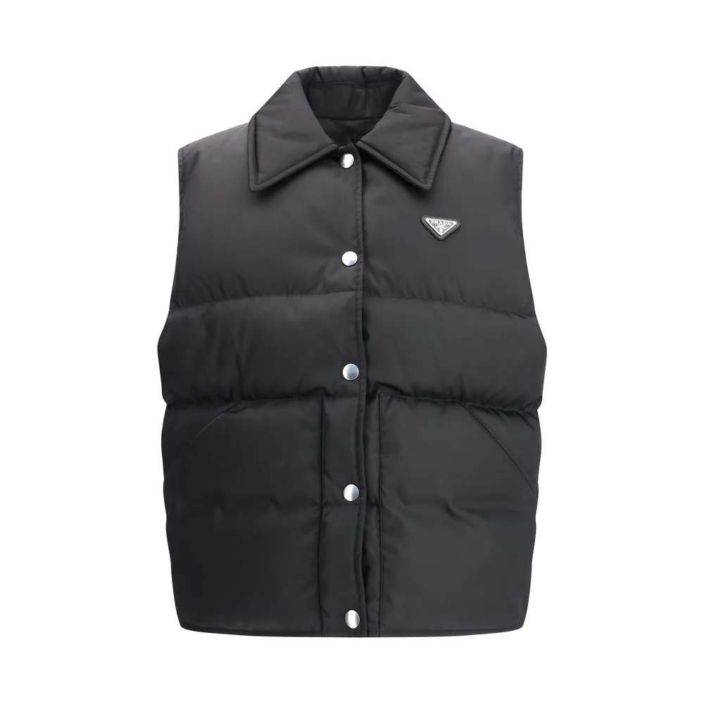 Padded re-nylon Vest sold by Lord & Taylor