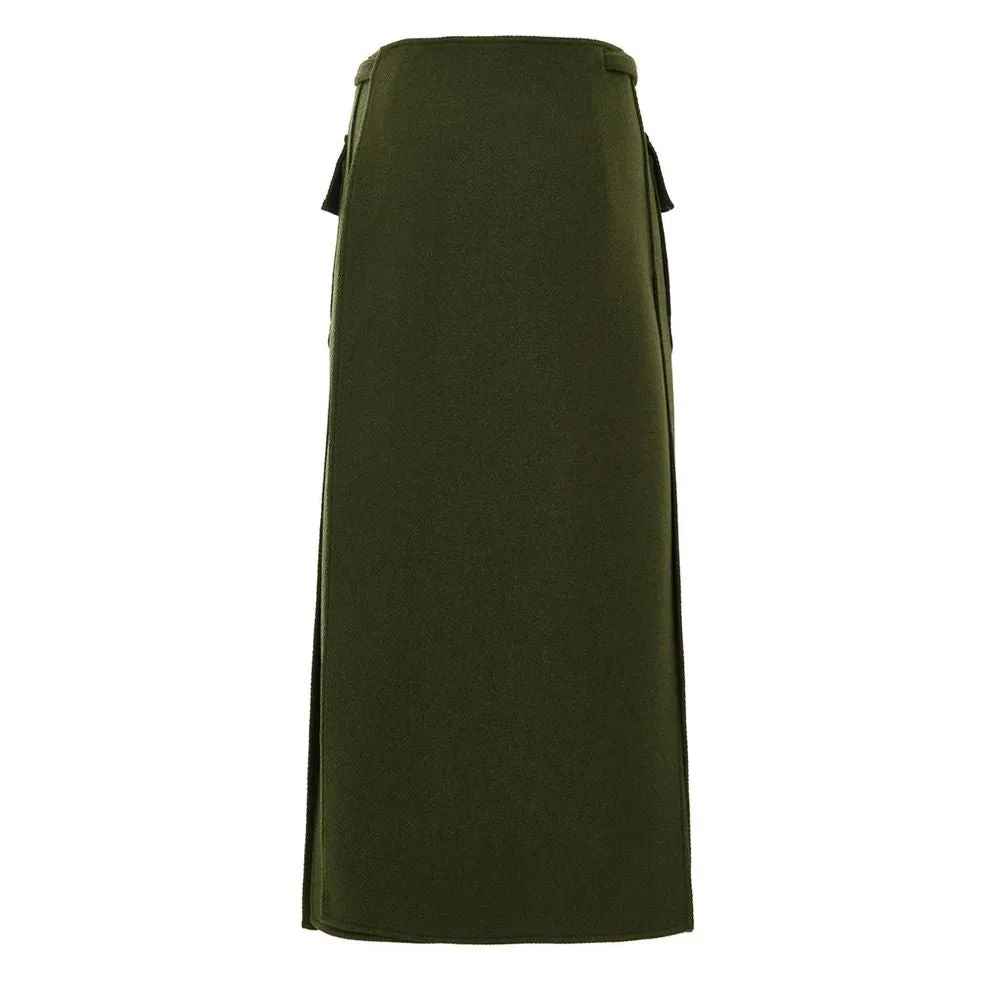 Green Wool Skirt sold by Lord & Taylor product image thumbnail 2
