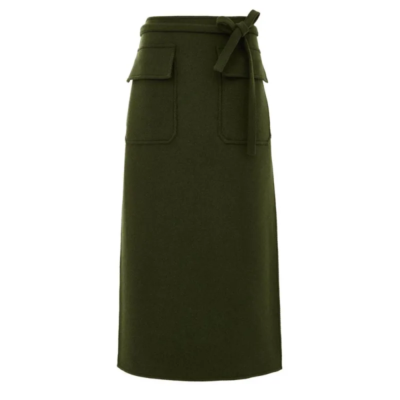 Green Wool Skirt sold by Lord & Taylor