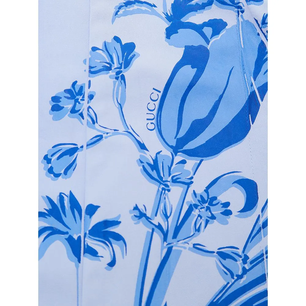 Blue Cotton Shirt sold by Lord & Taylor product image thumbnail 4