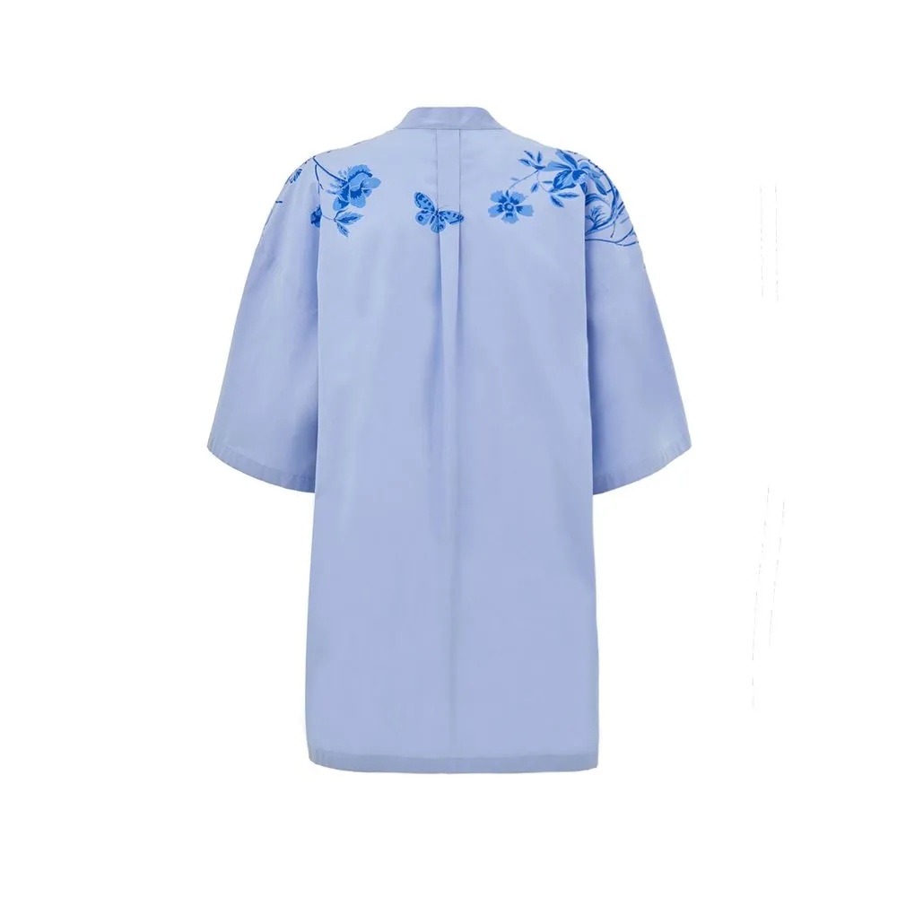 Blue Cotton Shirt sold by Lord & Taylor product image thumbnail 2
