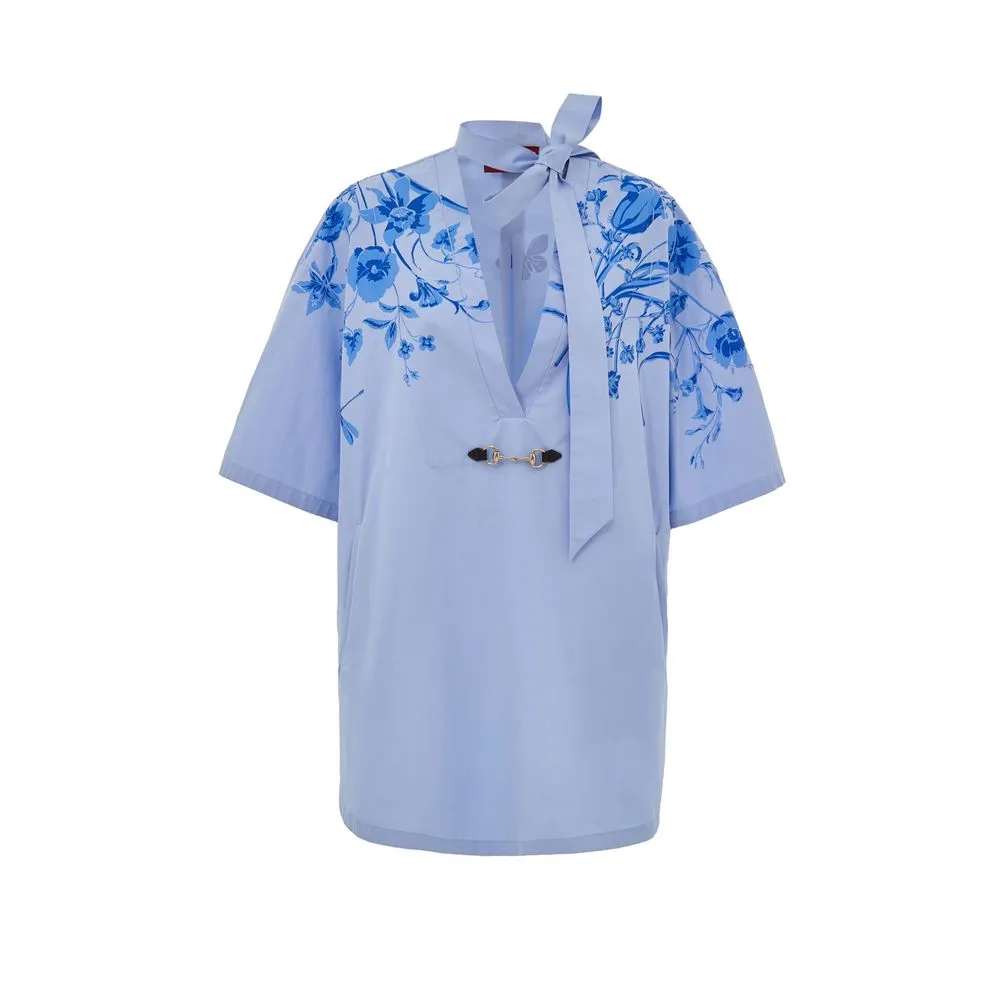 Blue Cotton Shirt sold by Lord & Taylor