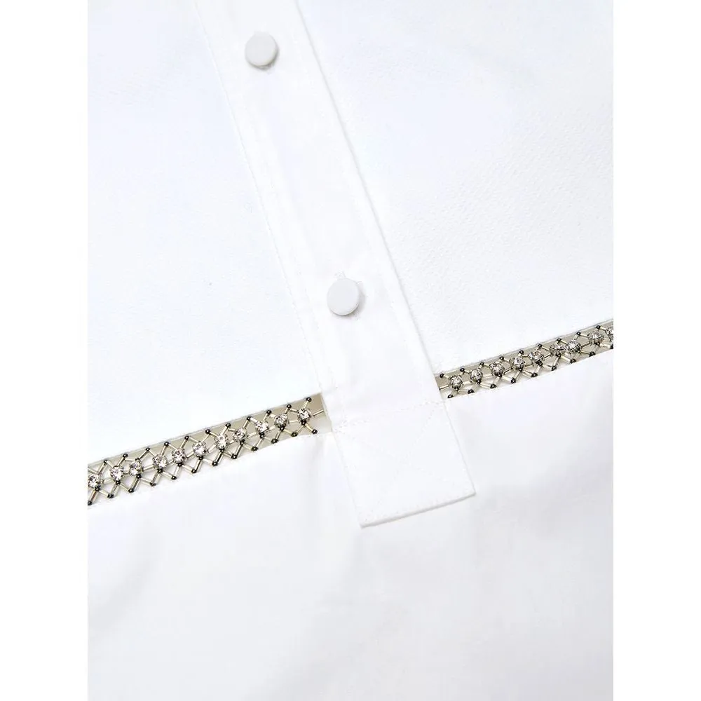 White Cotton Shirt sold by Lord & Taylor product image thumbnail 3