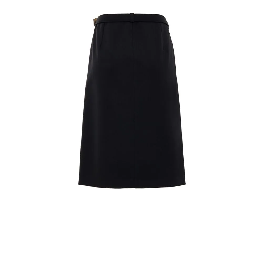 Black Wool Skirt sold by Lord & Taylor product image thumbnail 2