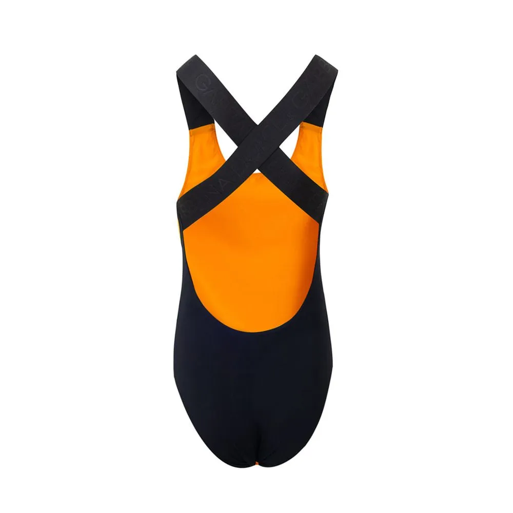 Orange Polyester One-Piece Swimsuit sold by Lord & Taylor product image thumbnail 2