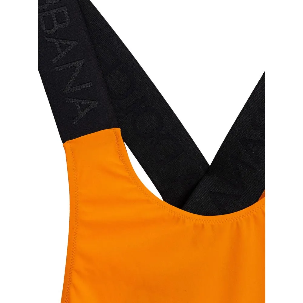 Orange Polyester One-Piece Swimsuit sold by Lord & Taylor product image thumbnail 3