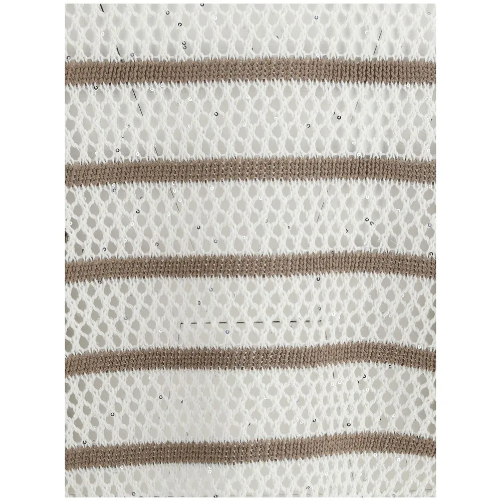 Sweater in perforated knit sold by Lord & Taylor product image thumbnail 3