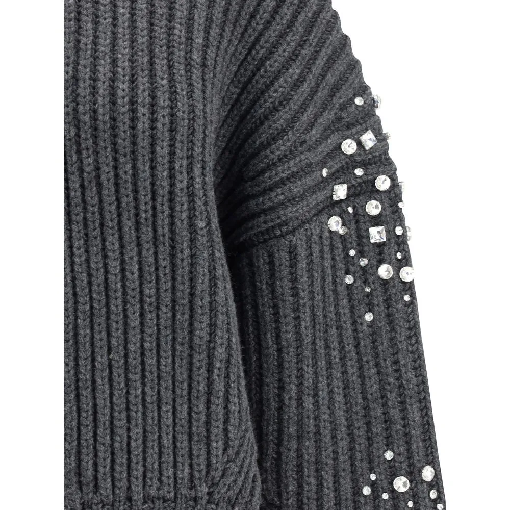 Rhinestones wool Cardigan sold by Lord & Taylor product image thumbnail 3