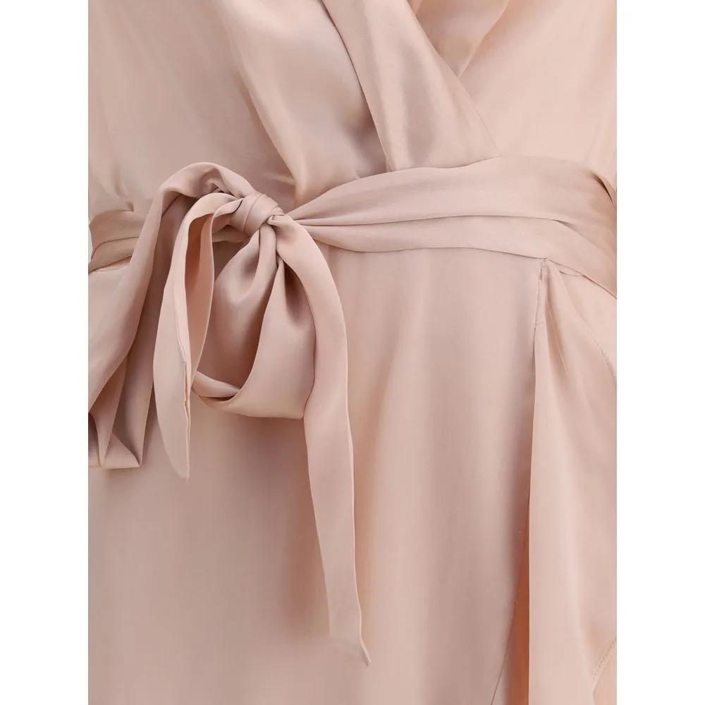 Silk charmeuse wrap Dress sold by Lord & Taylor product image thumbnail 3