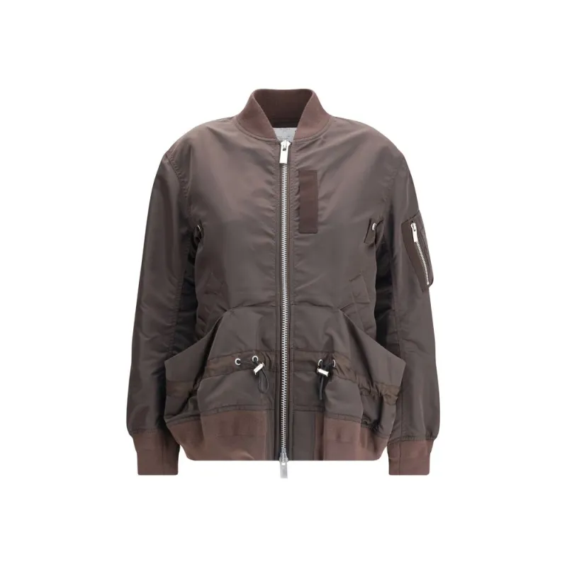 Nylon Bomber Jacket sold by Lord & Taylor