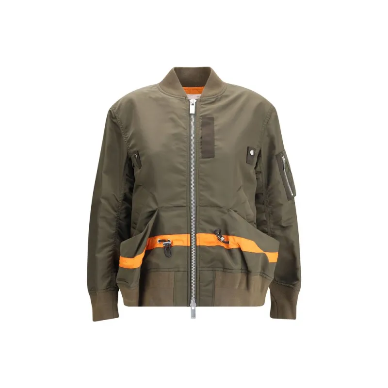 Nylon Bomber Jacket sold by Lord & Taylor