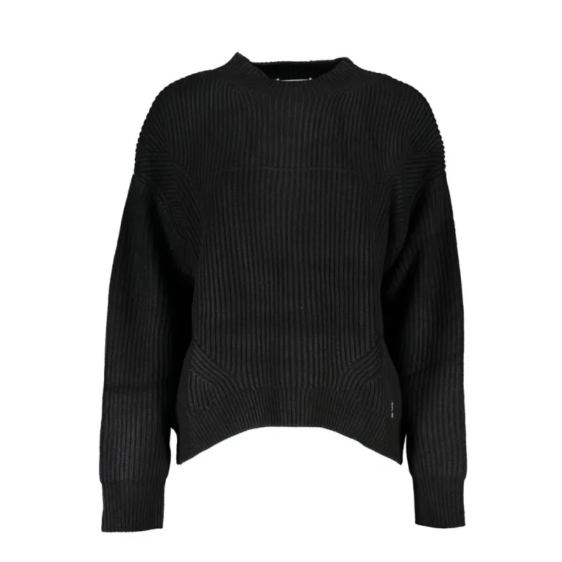 Black Fabric Sweater sold by Lord & Taylor