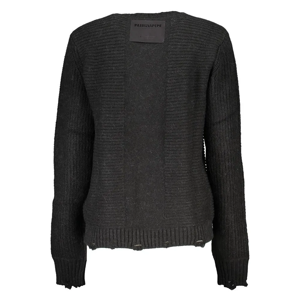 Black Fabric Sweater sold by Lord & Taylor product image thumbnail 2
