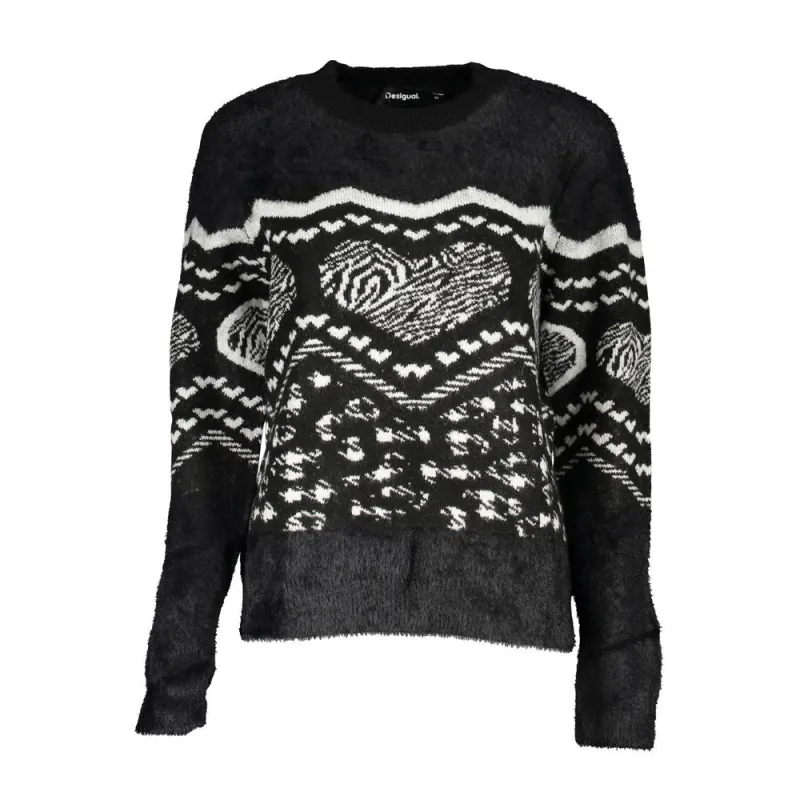Black Polyester Sweater sold by Lord & Taylor