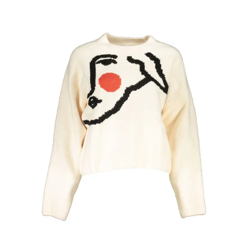 White Fabric Sweater sold by Lord & Taylor