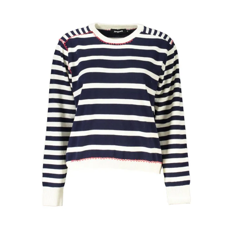 Blue Cotton Sweater sold by Lord & Taylor