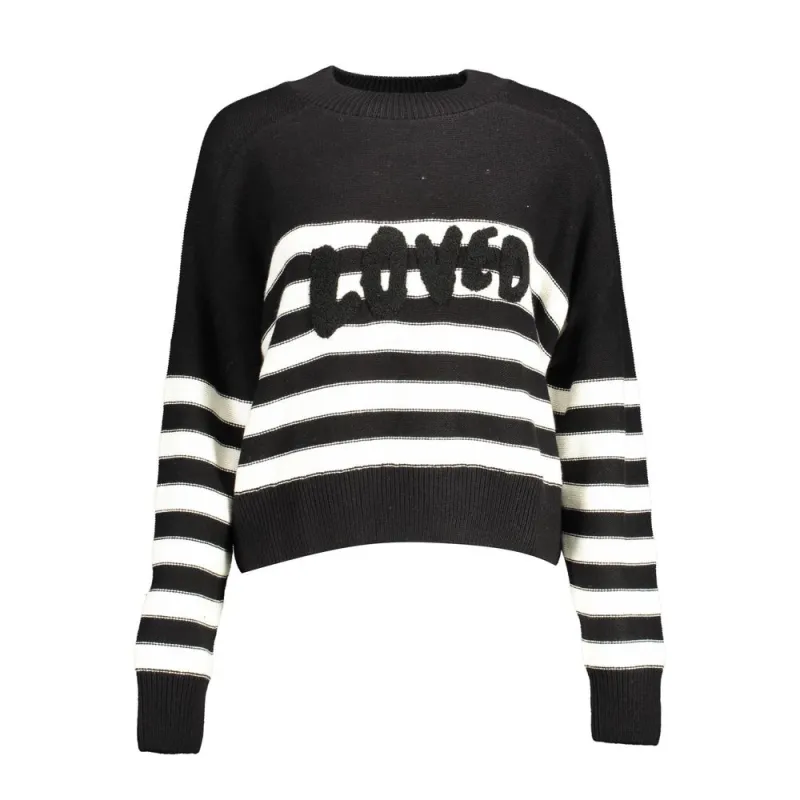 Black Cotton Sweater sold by Lord & Taylor