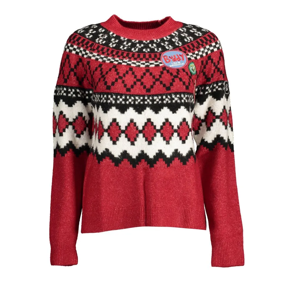 Red Polyester Sweater sold by Lord & Taylor