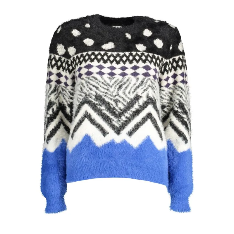 Black Polyester Sweater made by Desigual