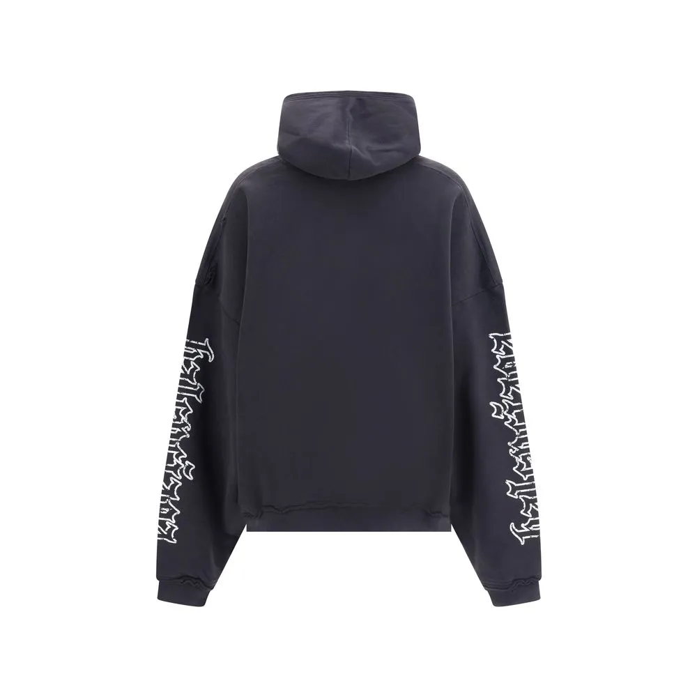 Blackletter script motif Hoodie sold by Lord & Taylor product image thumbnail 2