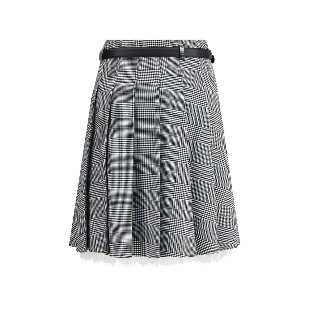 Prince of Wales print Miniskirt sold by Lord & Taylor product image thumbnail 2