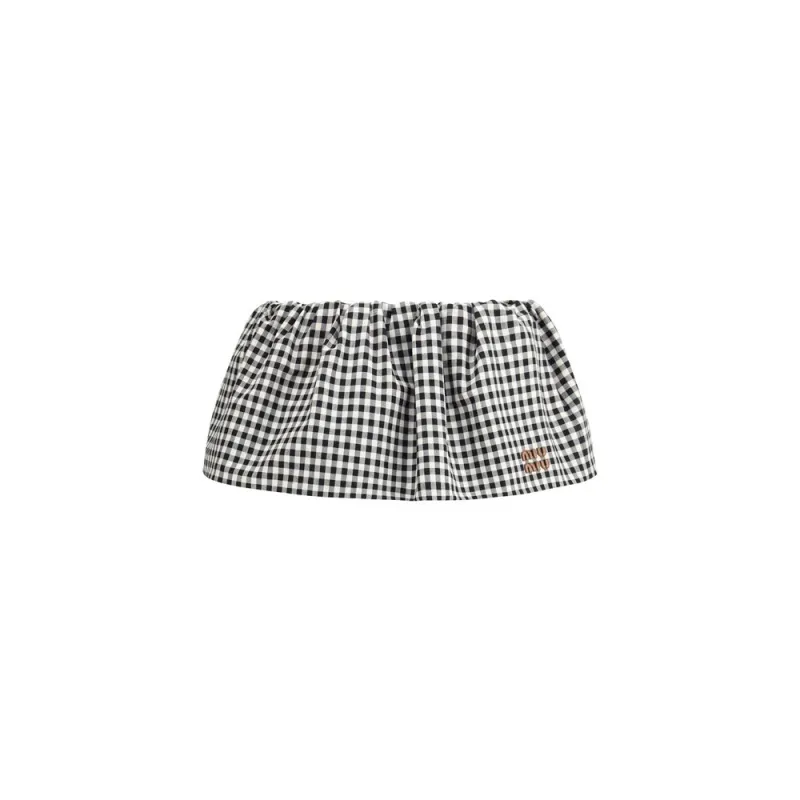 Vichy pattern Miniskirt sold by Lord & Taylor