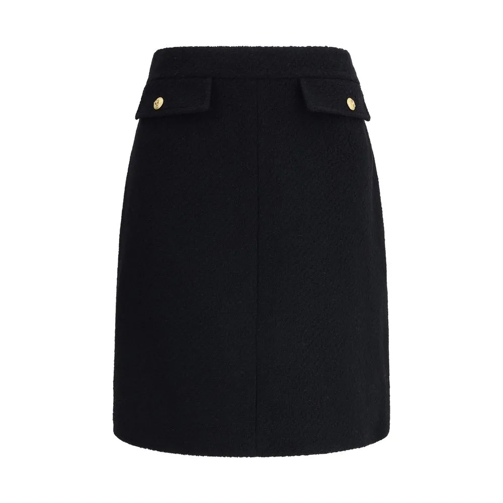 Bouclé wool midi Skirt sold by Lord & Taylor