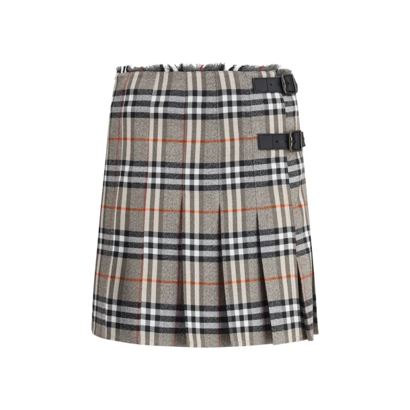 Check Archive wool Miniskirt sold by Lord & Taylor