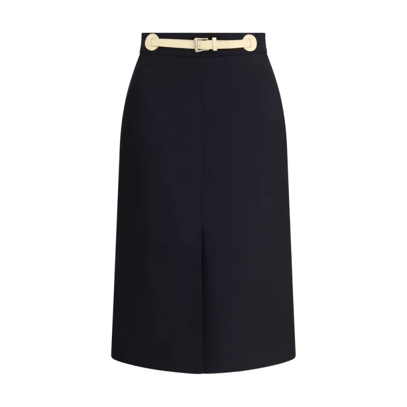 Belted midi Skirt made by Valentino