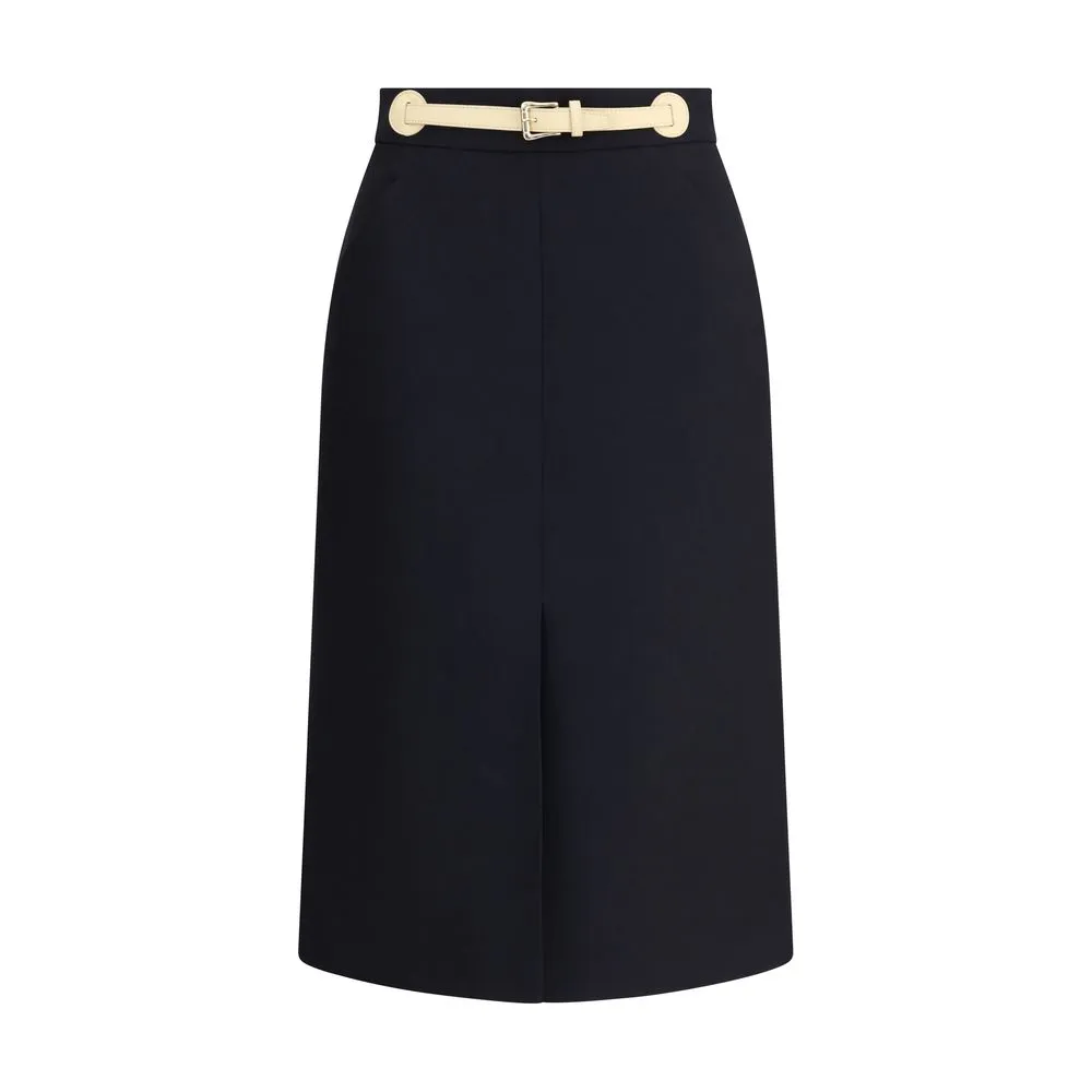 Belted midi Skirt sold by Lord & Taylor