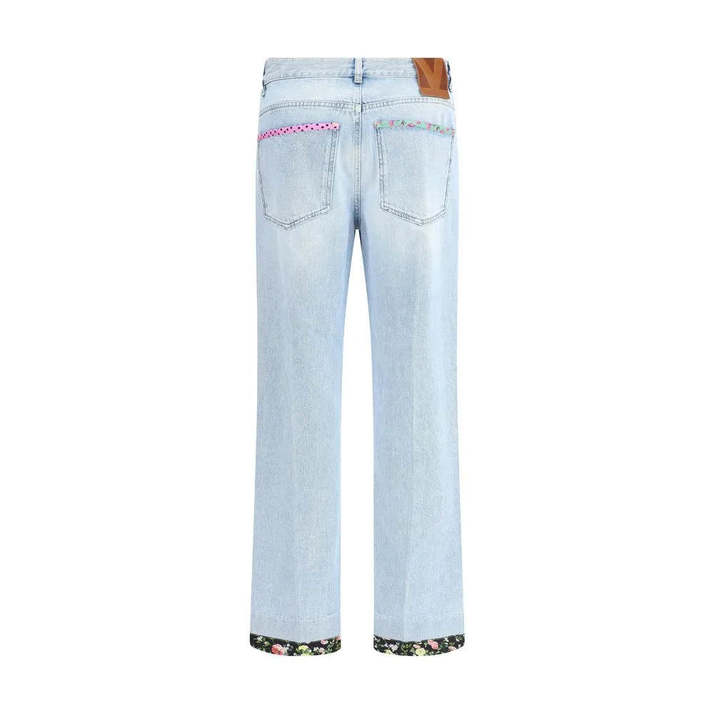 Floral edge Jeans sold by Lord & Taylor product image thumbnail 2