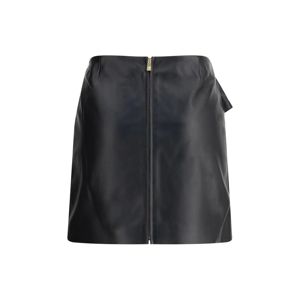 Lambskin Miniskirt sold by Lord & Taylor product image thumbnail 2
