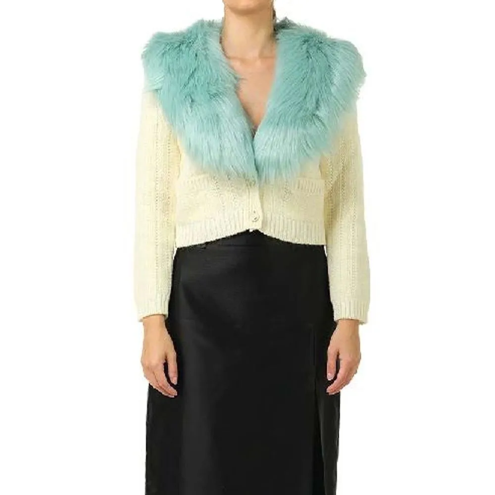 Wool and cashmere Cardigan sold by Lord & Taylor product image thumbnail 2