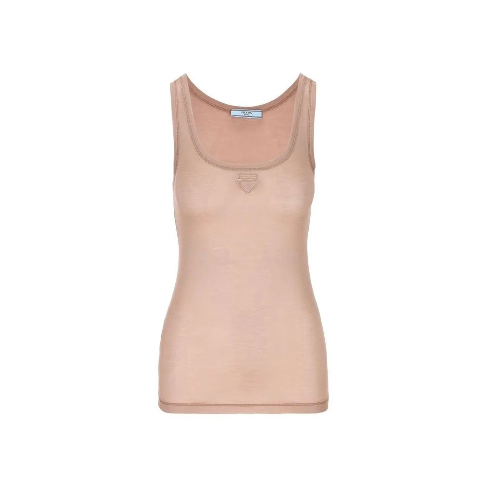 Sleeveless Logo Top sold by Lord & Taylor