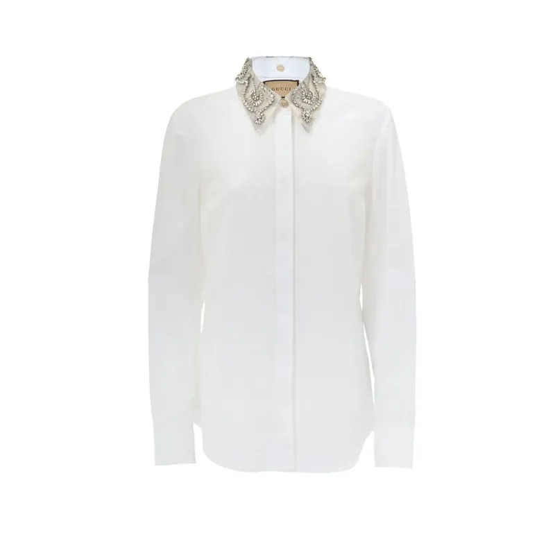 White Cotton Shirt sold by Lord & Taylor