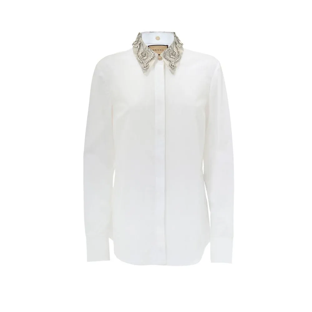 White Cotton Shirt sold by Lord & Taylor