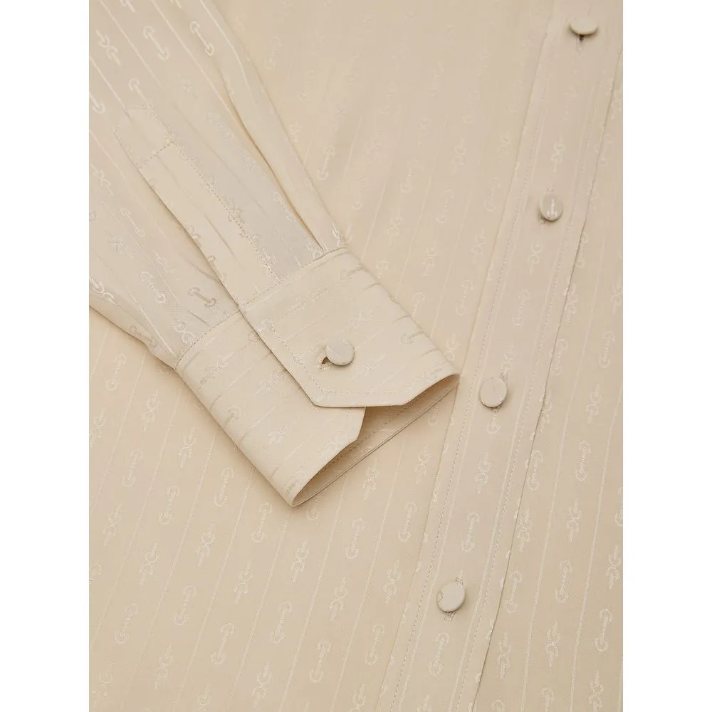 Beige Silk Shirt sold by Lord & Taylor product image thumbnail 3