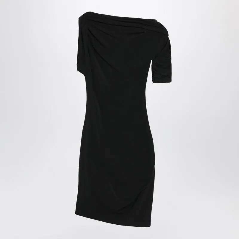 JACQUEMUS Black draped mini dress sold by Lord & Taylor product image thumbnail 2