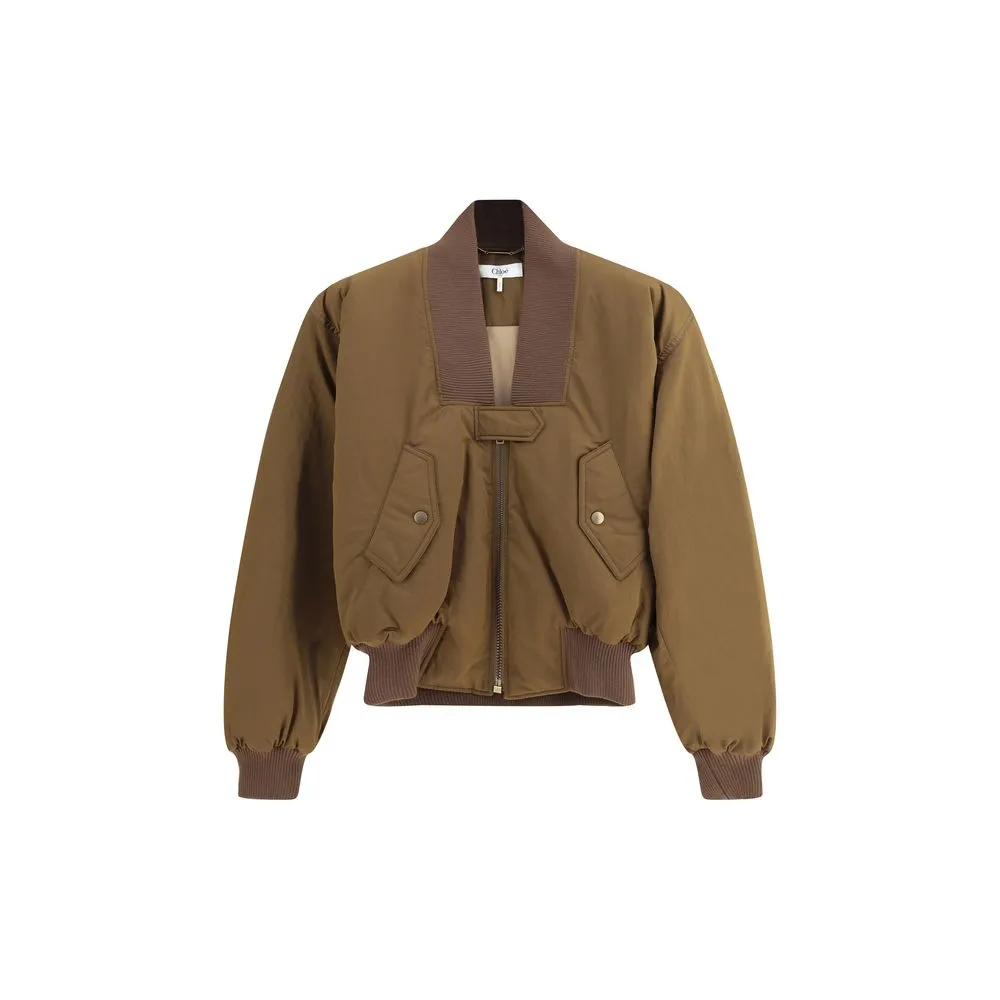 Nylon Bomber Jacket sold by Lord & Taylor