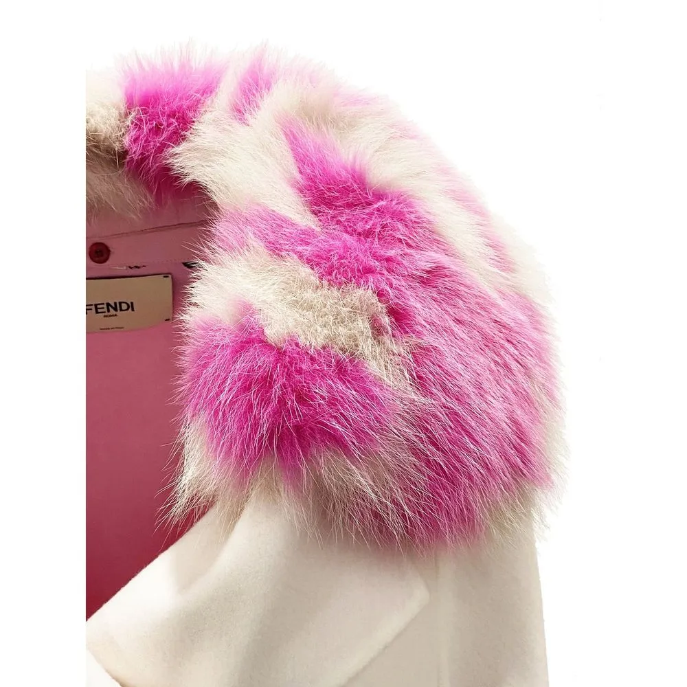 Fur Collar Cashmere Cape Jacket sold by Lord & Taylor product image thumbnail 4