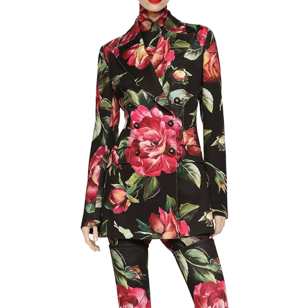 Flower Print Blazer sold by Lord & Taylor product image thumbnail 2