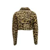 Leopard Calf Hair Cropped Jacket sold by Lord & Taylor
