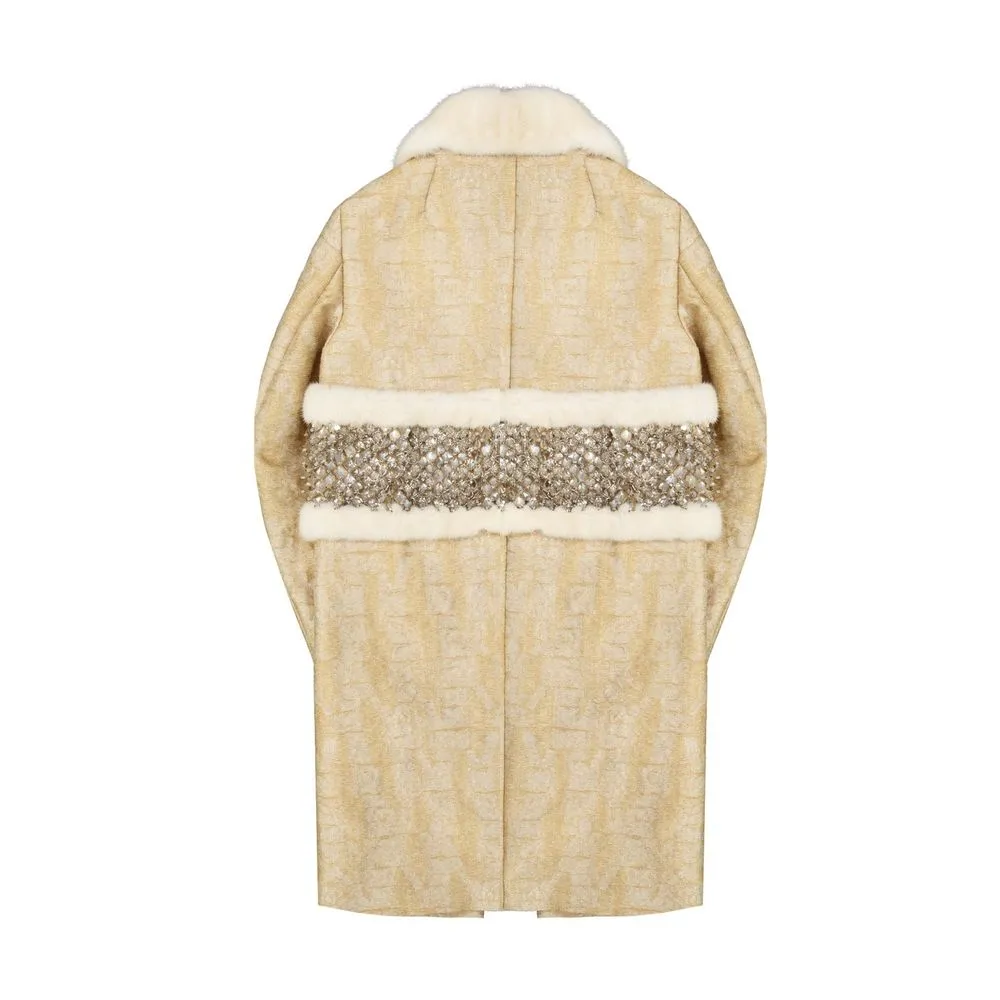 Crystal Embellished Coat sold by Lord & Taylor product image thumbnail 2