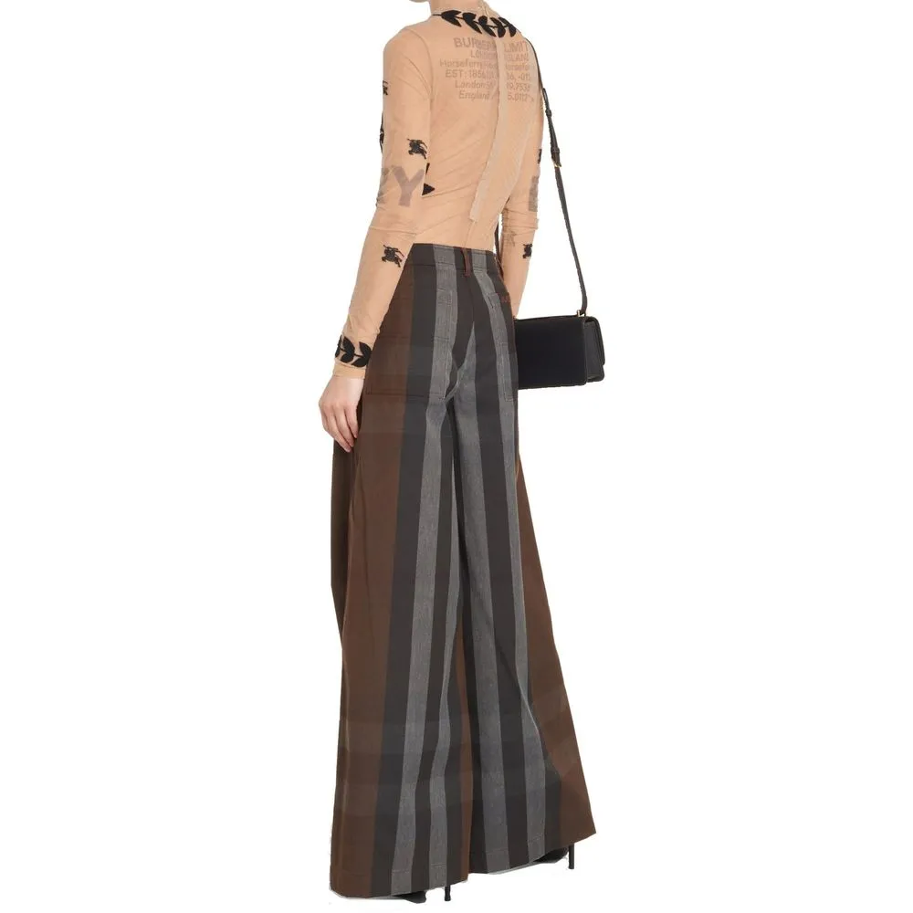 Checked Wide Leg Canvas Pants sold by Lord & Taylor product image thumbnail 3