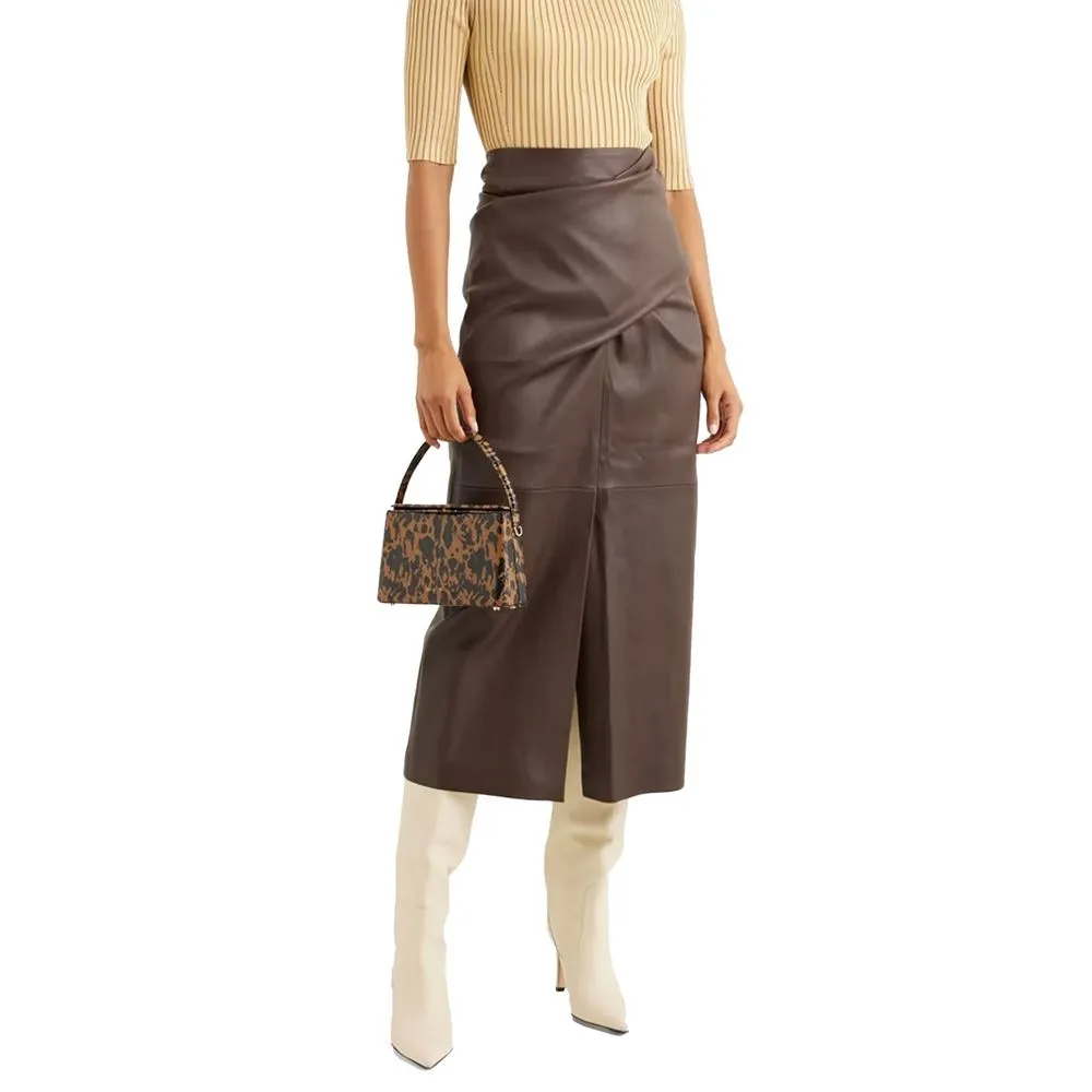 Leather Skirt sold by Lord & Taylor product image thumbnail 2
