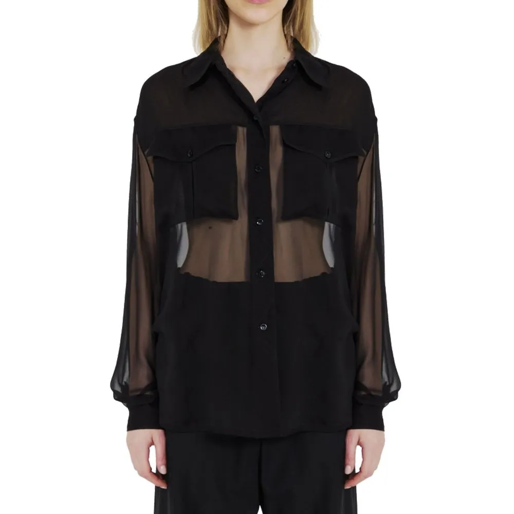 Silk Crepe Muslin Shirt sold by Lord & Taylor product image thumbnail 2