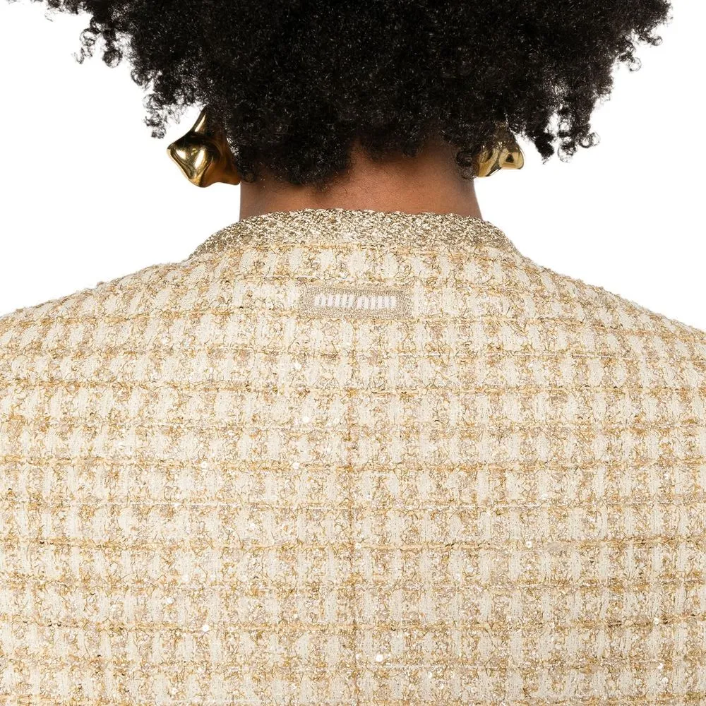 Check Lamé Jacket sold by Lord & Taylor product image thumbnail 4