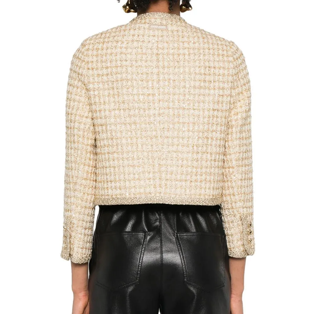 Check Lamé Jacket sold by Lord & Taylor product image thumbnail 3