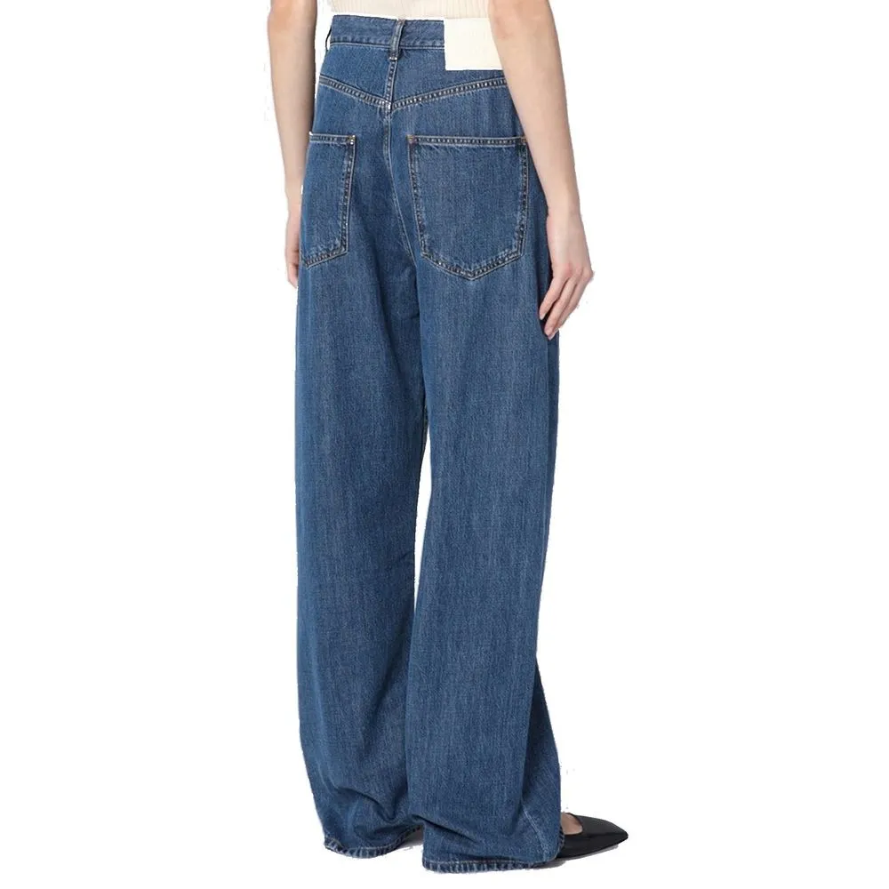 Wide Leg Denim Jeans sold by Lord & Taylor product image thumbnail 3